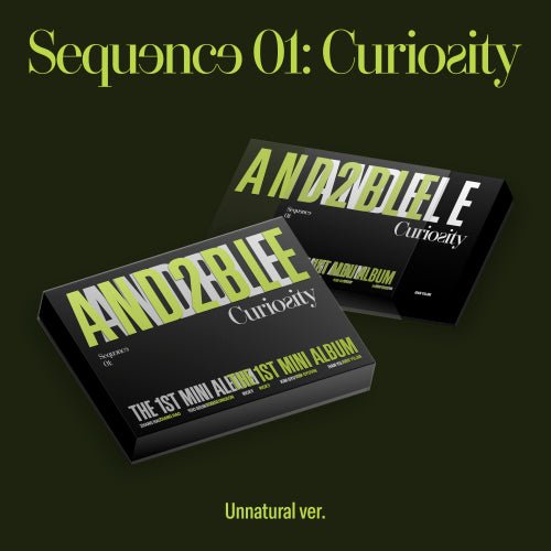 (Pre Order) AND2BLE - Sequence 01: Curiosity Standard Ver. - KPop Idol