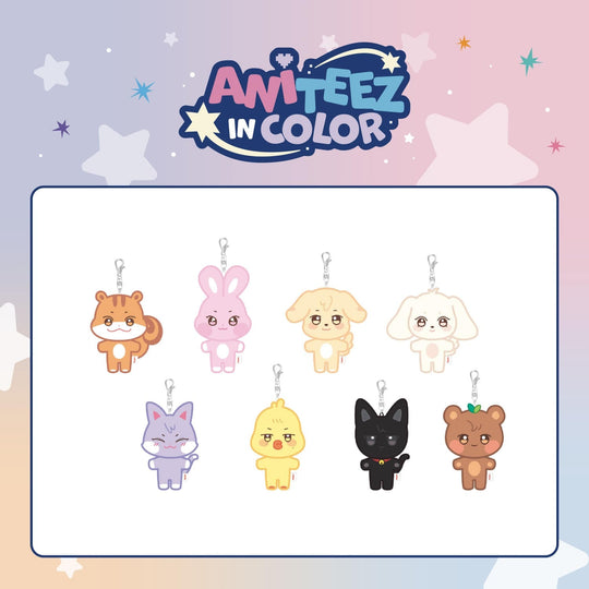 (Pre Order) Aniteez in Color Pop Up Official MD: ANITEEZ PLUSH KEYRING