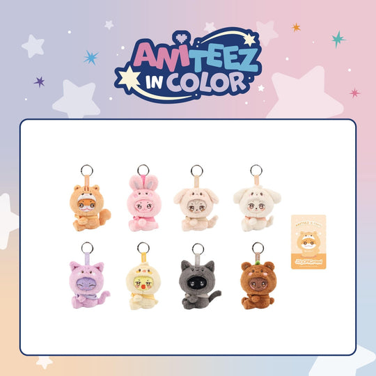 (Pre Order) Aniteez in Color Pop Up Official MD: ANITEEZ X TINY PLUSH KEYRING