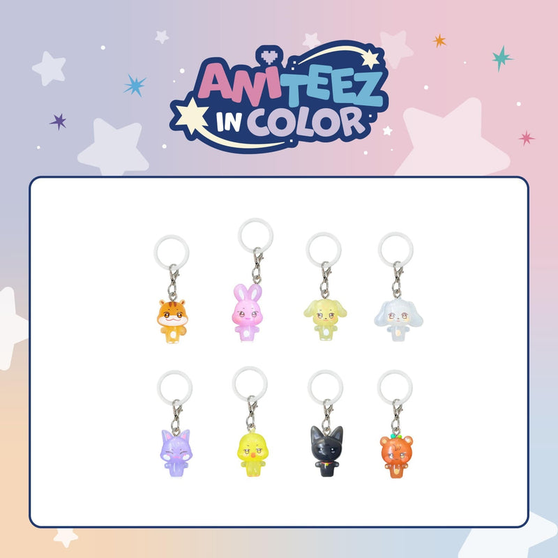 Aniteez in Color Pop Up Official MD: CLEAR MASCOT CHARM - JJONGbear