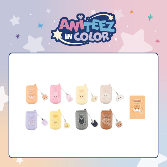(Pre Order) Aniteez in Color Pop Up Official MD: MINIATURE PHONE SET