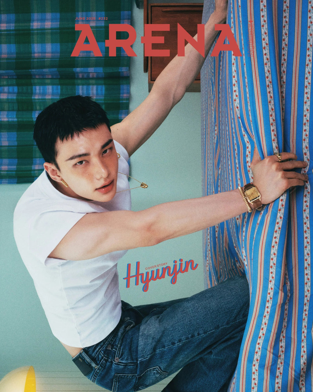 (Pre Order) Arena Homme Korea Magazine 2025.06 - Cover: Stray Kids Hyunjin (version choice) - KPop Idol
