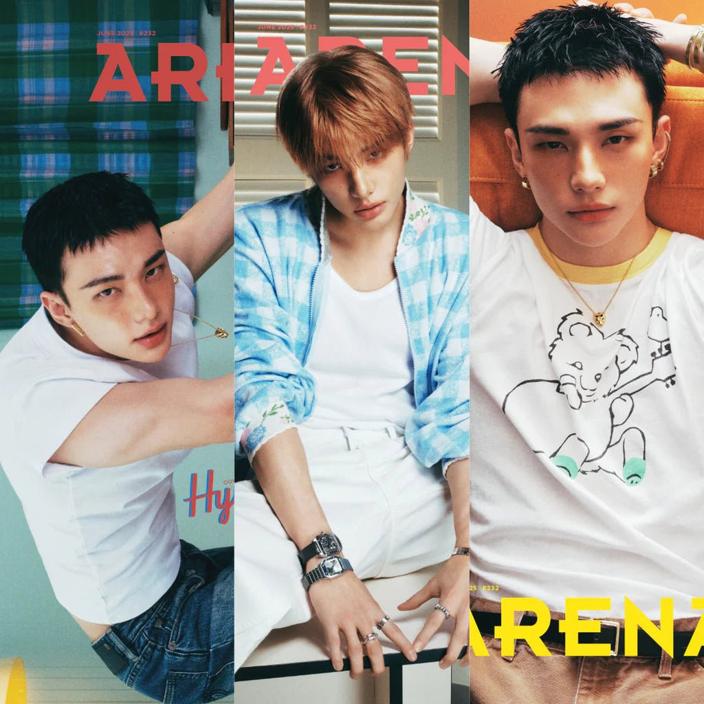 (Pre Order) Arena Homme Korea Magazine 2025.06 - Cover: Stray Kids Hyunjin (version choice) - KPop Idol