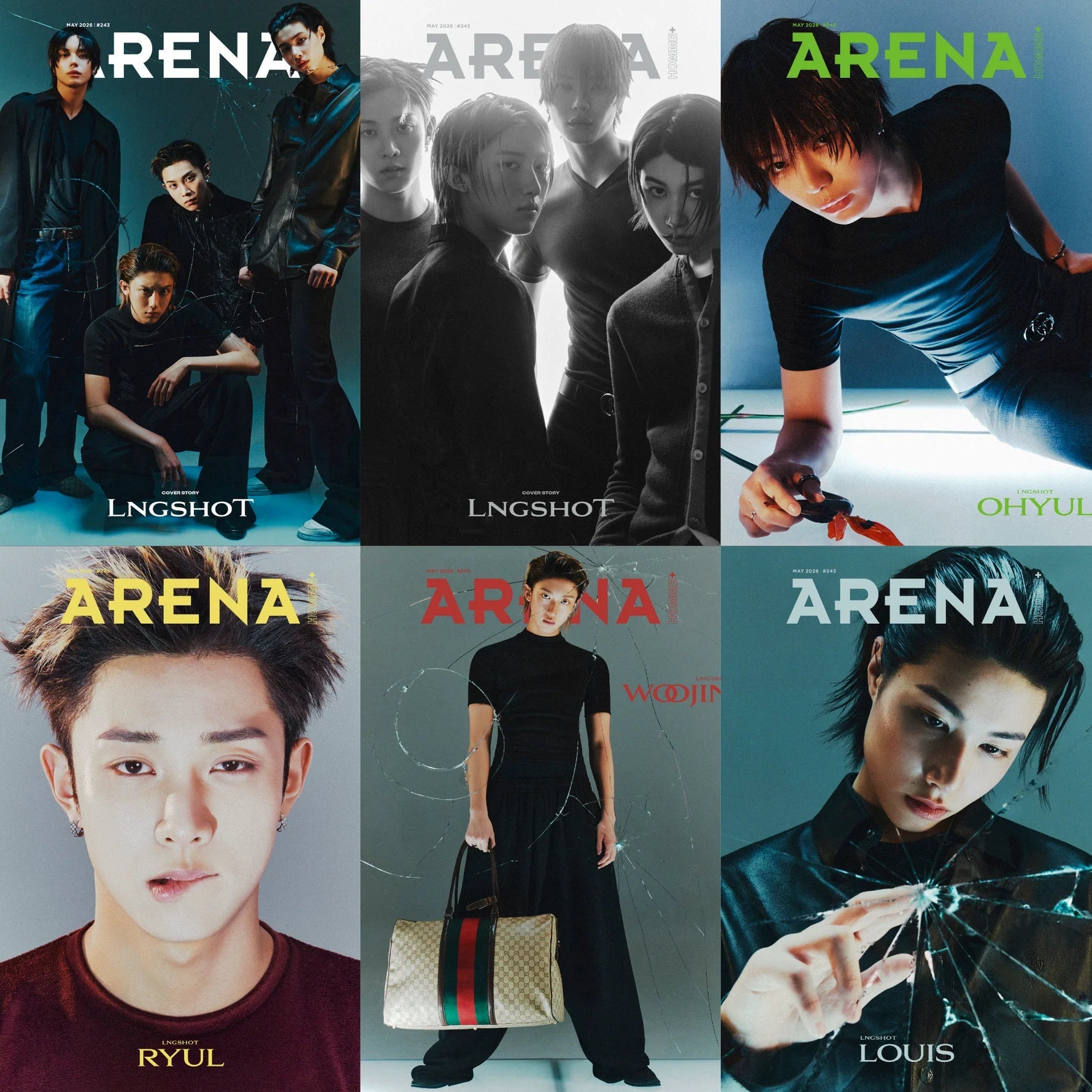(Pre Order) Arena Korea Magazine - MAY26. Cover: LNGSHOT - KPop Idol