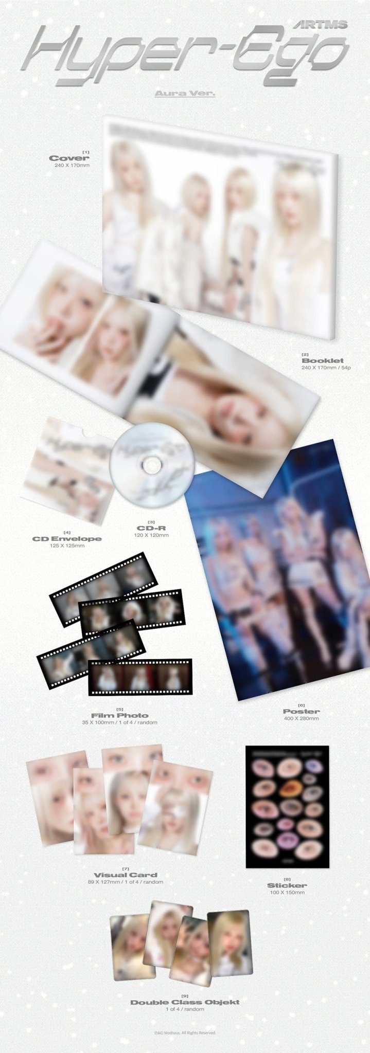 (Pre Order) ARTMS - Hyper-Ego: Standard Ver - KPop Idol