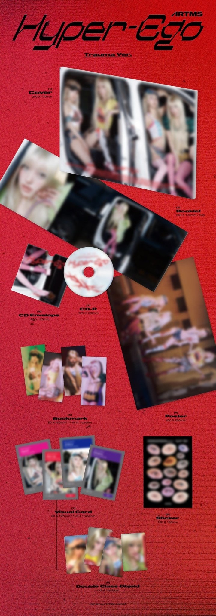 (Pre Order) ARTMS - Hyper-Ego: Standard Ver - KPop Idol
