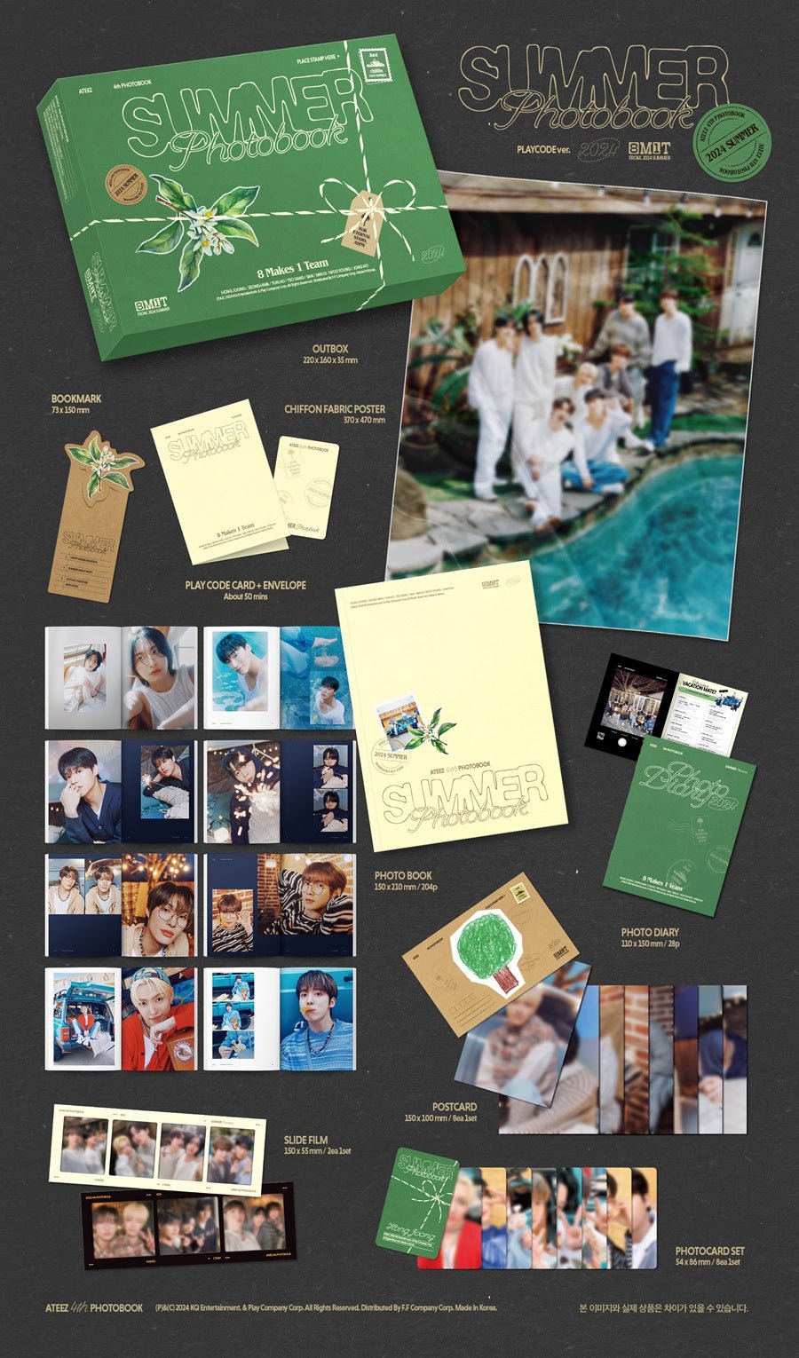 ATEEZ Summer Photobook