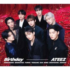 (Pre Order) Ateez - Birthday (Edition A - CD + Photobook) with Tower Records POB - KPop Idol