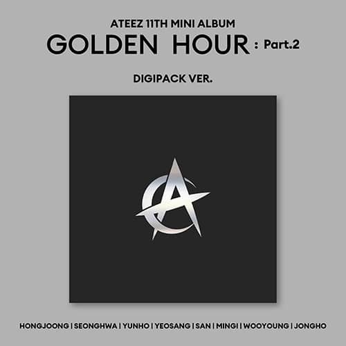 (Pre Order) Ateez - Golden Hour Part 2 Digipack (random version) with Fromm store POB - KPop Idol