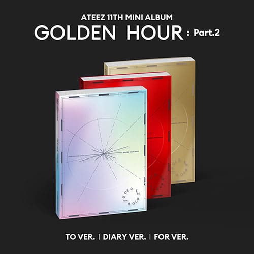 (Pre Order) Ateez - Golden Hour Part 2 (Version and POB Choice) - KPop Idol