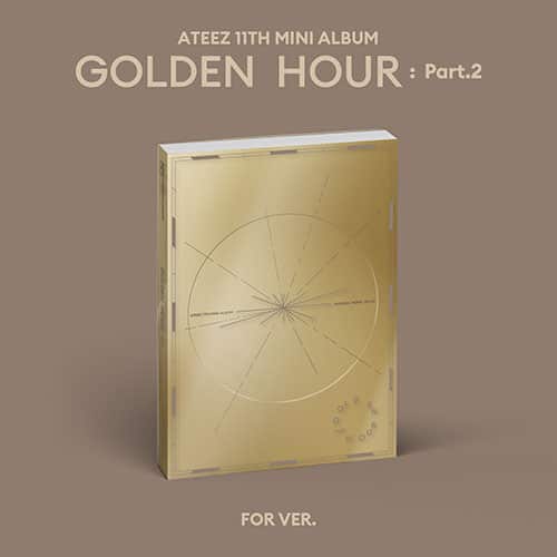 (Pre Order) Ateez - Golden Hour Part 2 (Version and POB Choice) - KPop Idol