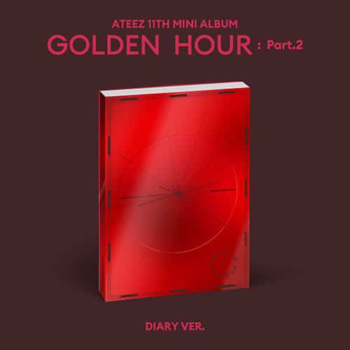 (Pre Order) Ateez - Golden Hour Part 2 (Version and POB Choice) - KPop Idol