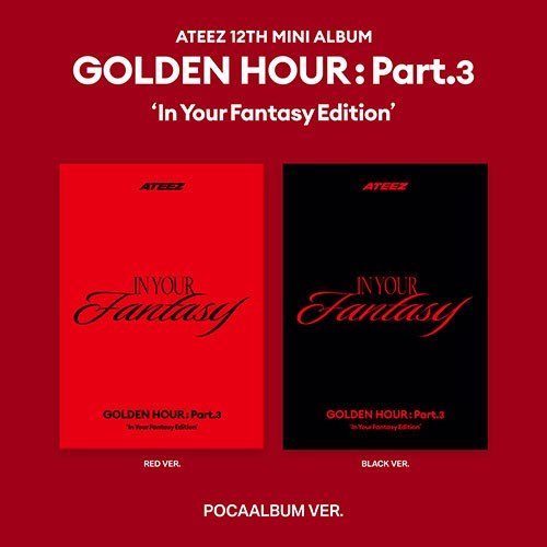 (Pre Order) Ateez - Golden Hour Pt.3 'In Your Fantasy' Poca Album (random cover) - KPop Idol