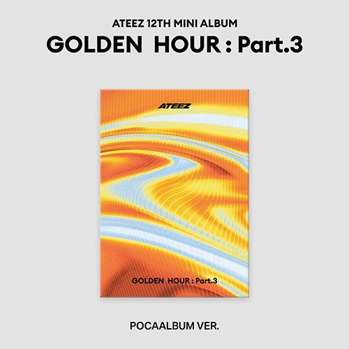 (Pre Order) Ateez - Golden Hour Pt.3 Poca Album with KQ Shop POB - KPop Idol