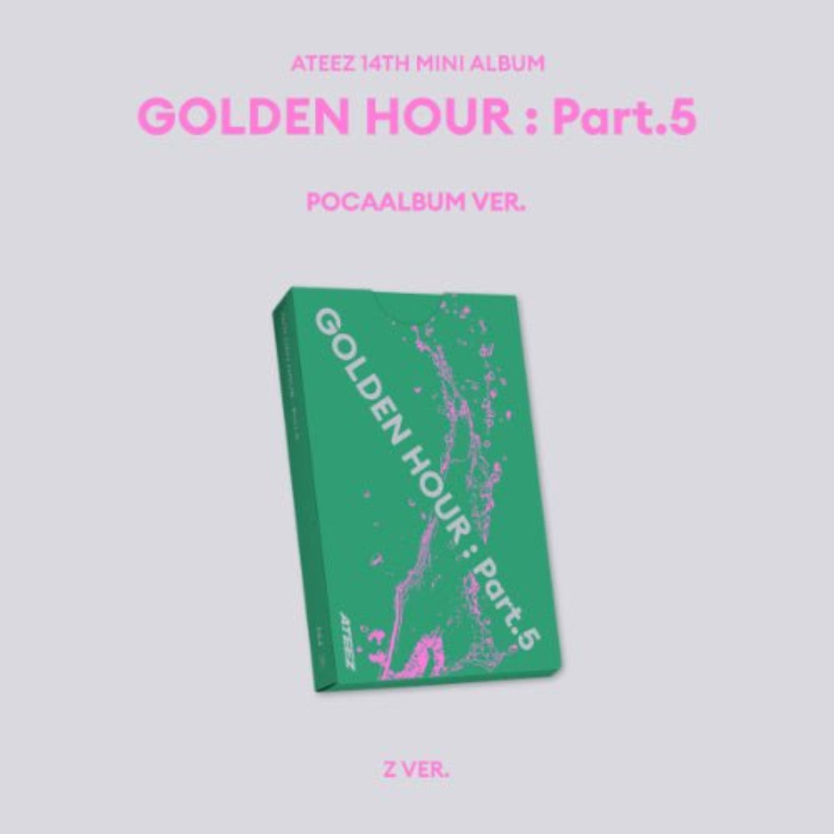 (Pre Order) Ateez - Golden Hour Pt.5: Poca Album - ToqToq POB - KPop Idol