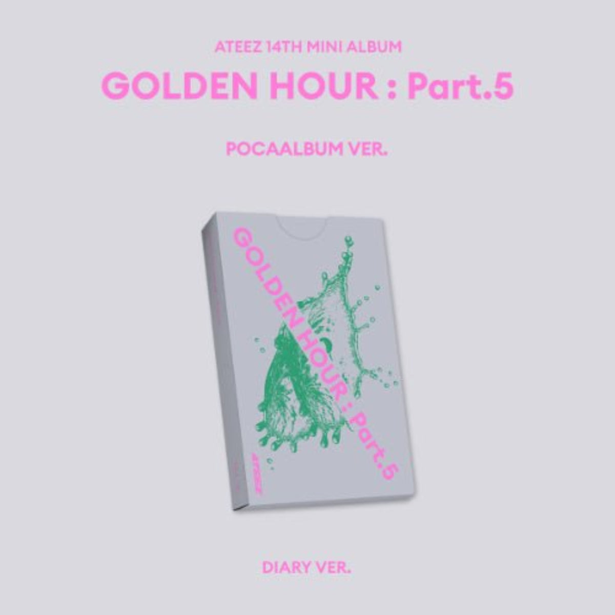 (Pre Order) Ateez - Golden Hour Pt.5: Poca Album - ToqToq POB - KPop Idol