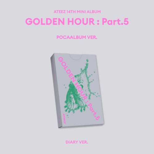 (Pre Order) Ateez - Golden Hour Pt.5: Poca Album - ToqToq POB - KPop Idol