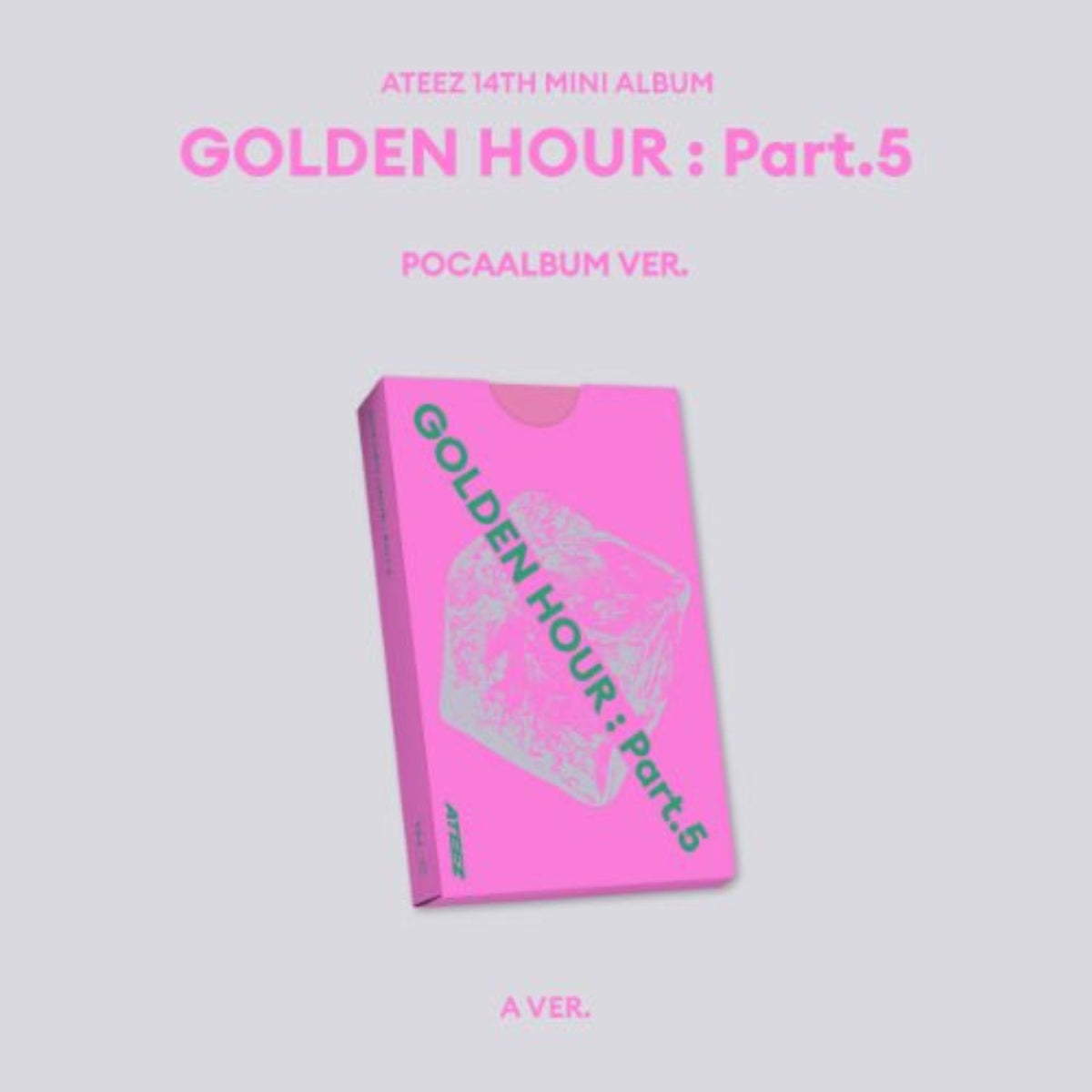 (Pre Order) Ateez - Golden Hour Pt.5: Poca Album - ToqToq POB - KPop Idol