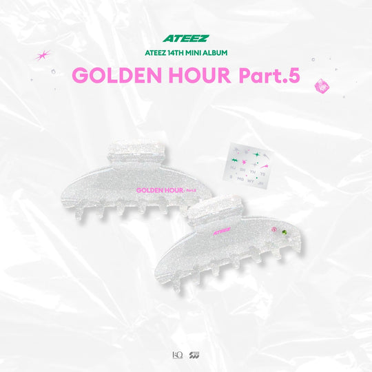 (Pre Order) ATEEZ - Golden Hour Pt.5 Pop-Up Official MD: HAIR CLIP