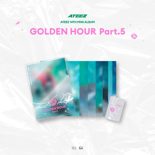 (Pre Order) ATEEZ - Golden Hour Pt.5 Pop-Up Official MD: L-HOLDER PHOTO SET