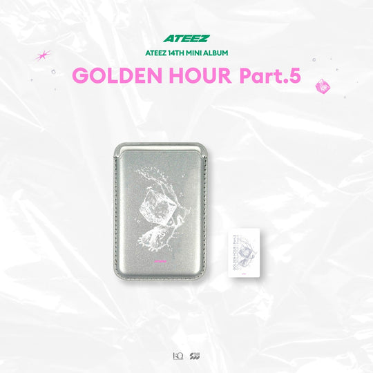 (Pre Order) ATEEZ - Golden Hour Pt.5 Pop-Up Official MD: MAGNETIC CARD CASE