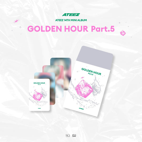 (Pre Order) ATEEZ - Golden Hour Pt.5 Pop-Up Official MD: RANDOM TRADING CARD