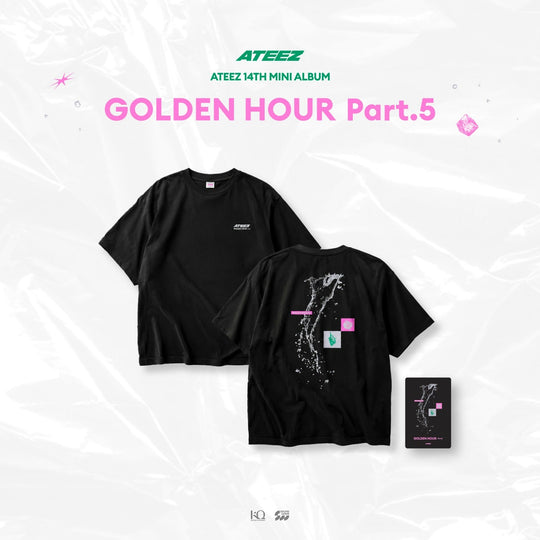 (Pre Order) ATEEZ - Golden Hour Pt.5 Pop-Up Official MD: SHORT SLEEVE T-SHIRT