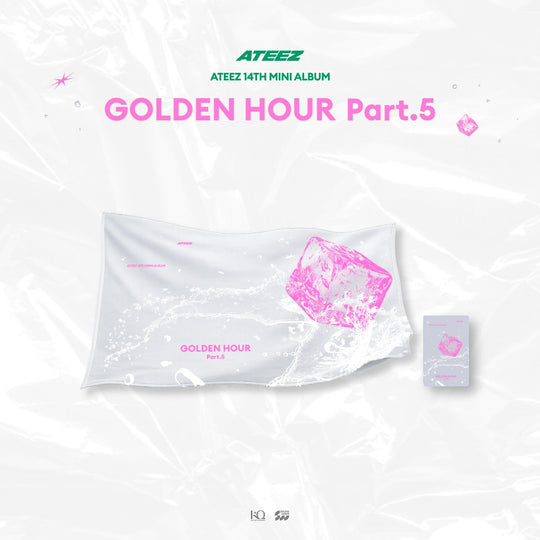 (Pre Order) ATEEZ - Golden Hour Pt.5 Pop-Up Official MD: SLOGAN TOWEL