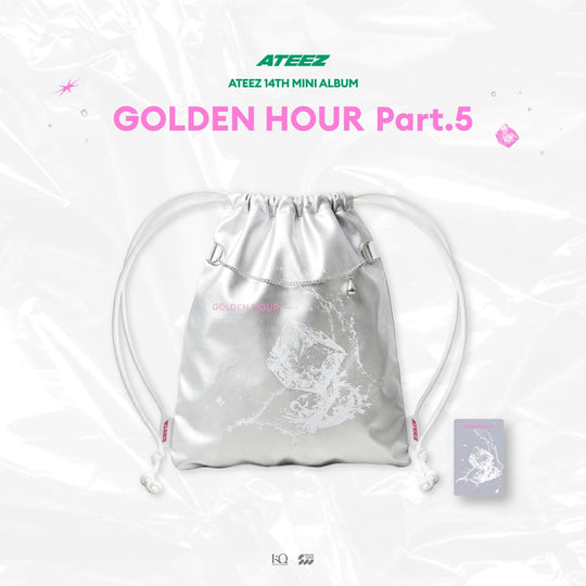 (Pre Order) ATEEZ - Golden Hour Pt.5 Pop-Up Official MD: STRINGBAG