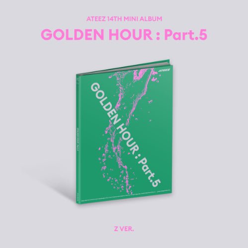 (Pre Order) Ateez - Golden Hour Pt.5: Standard Ver - Apple Music POB - KPop Idol