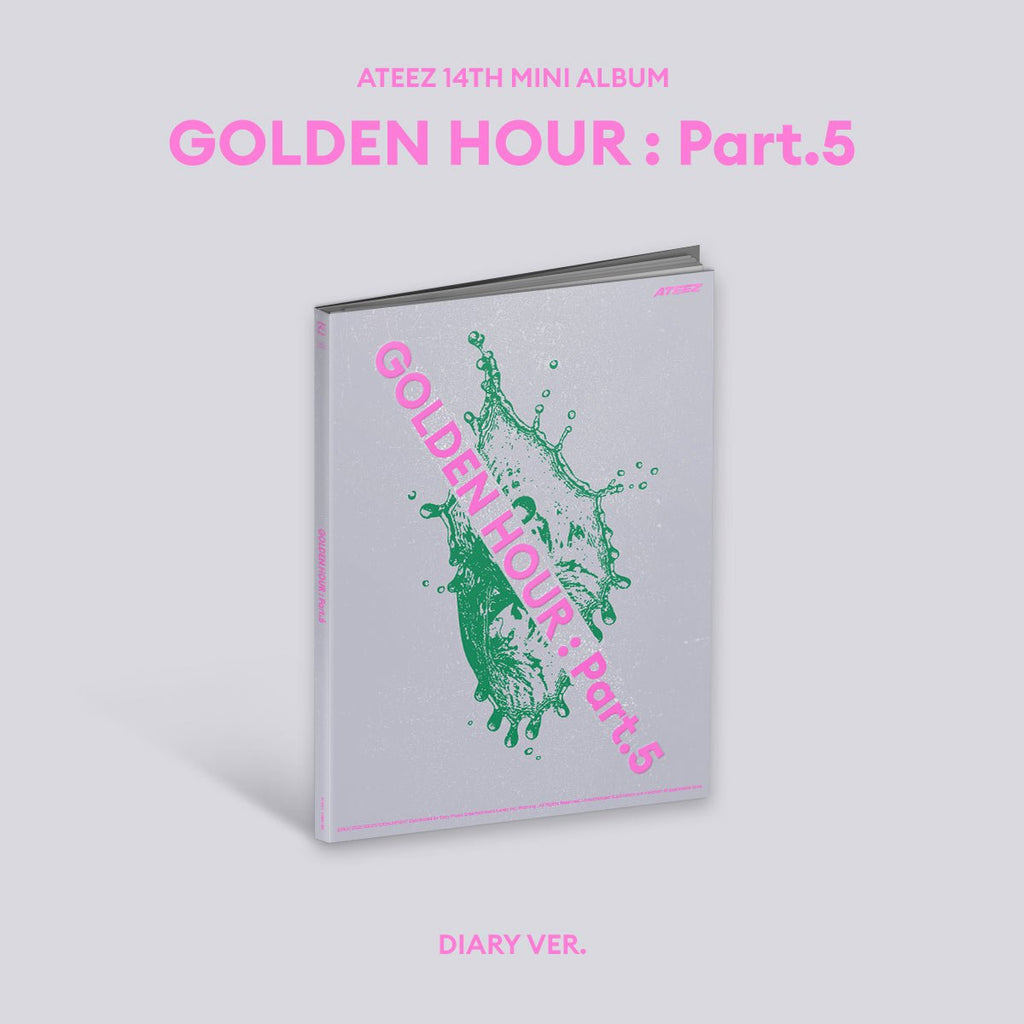 (Pre Order) Ateez - Golden Hour Pt.5: Standard Ver - Apple Music POB - KPop Idol