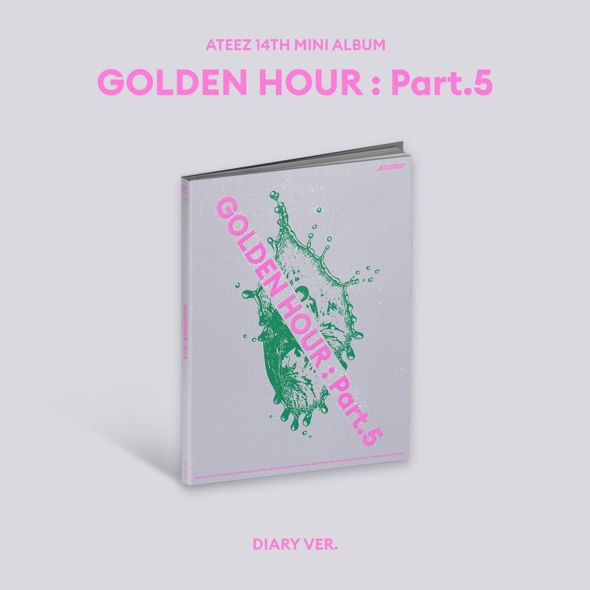 (Pre Order) Ateez - Golden Hour Pt.5: Standard Ver - Apple Music POB - KPop Idol