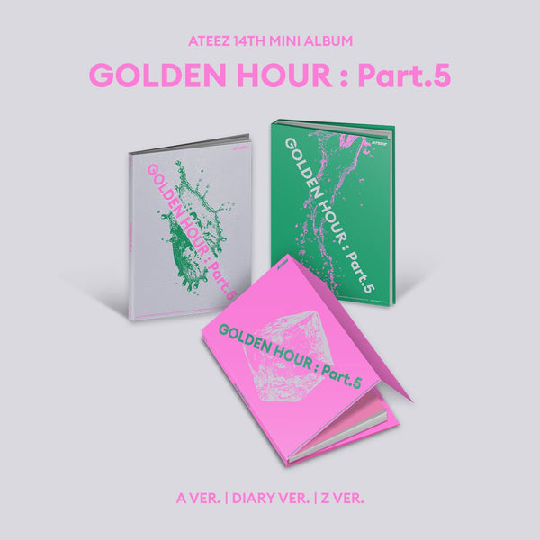 (Pre Order) Ateez - Golden Hour Pt.5: Standard Ver - Apple Music POB
