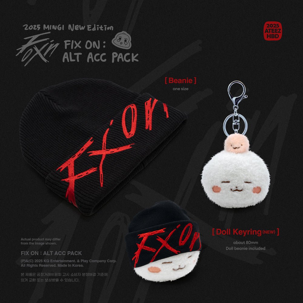 Pre Order) Ateez: Happy Birthday Kit 2025- Mingi Alt Acc Pack