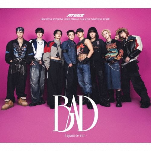 (Pre Order) ATEEZ - Japan 5th Album - BAD: Limited A - KPop Idol