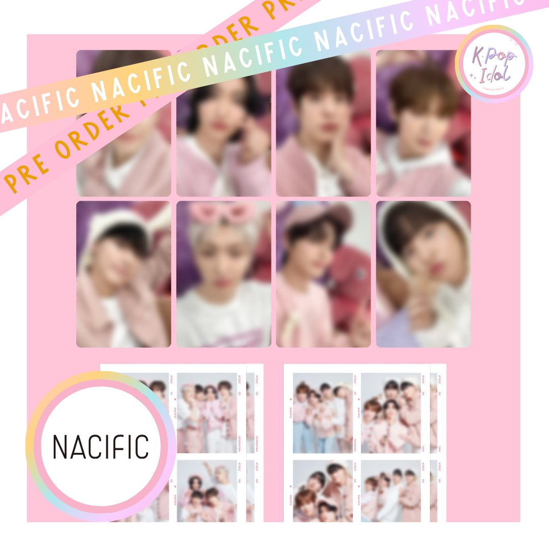 (Pre Order) Ateez x Nacific Round 8 Sweet Dream (member choice) - KPop Idol