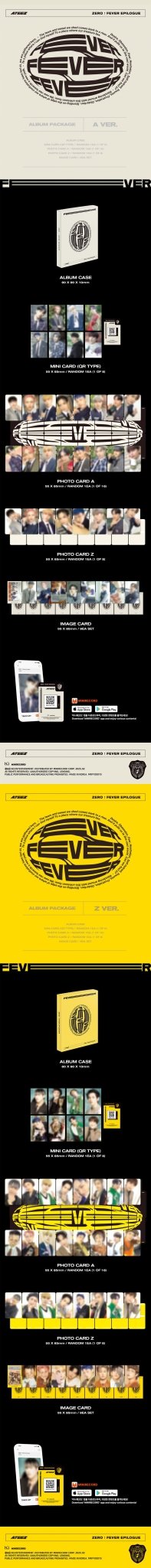 (Pre Order) Ateez - Zero: Fever Epilogue Platform version with POB - KPop Idol