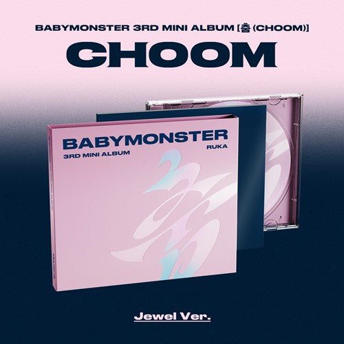 babymonster CHOOM jewel case 6形態 新品×4 Pre Order) Babymonster - Choom: Jewel Case ver. - KPop Idol