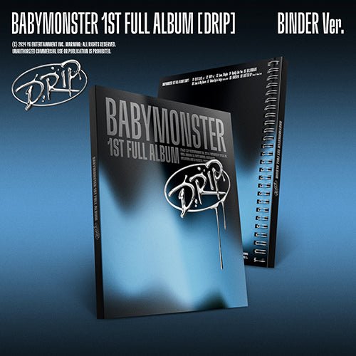 (Pre Order) Babymonster - Drip (Binder Version) - KPop Idol