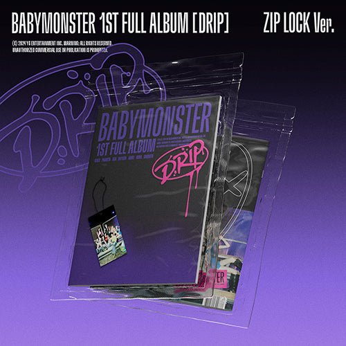 (Pre Order) Babymonster - Drip (Ziplock Version) - KPop Idol