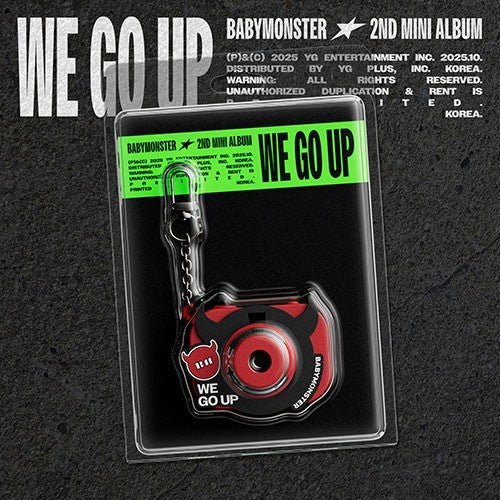 (Pre Order) BABYMONSTER - We Go Up: Mini Beam Keyring version - KPop Idol