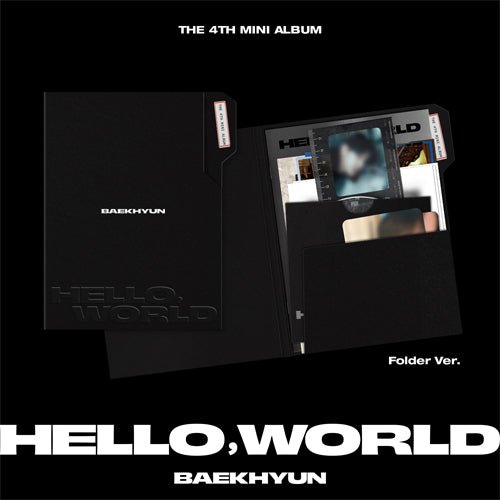 (Pre Order) Baekhyun: Hello, World - Folder Version - KPop Idol