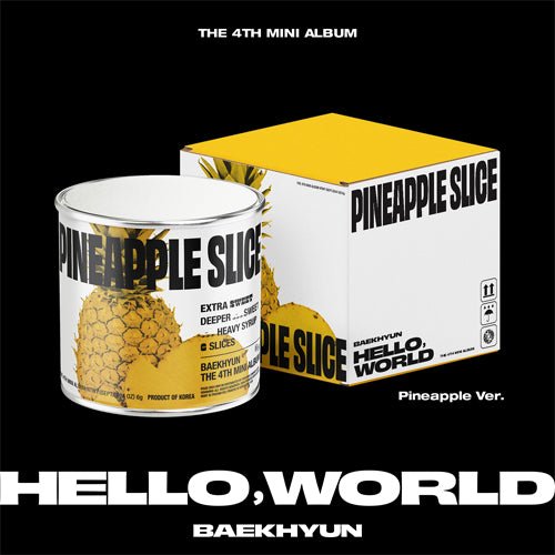 (Pre Order) Baekhyun: Hello, World - Pineapple Version (Limited) - KPop Idol