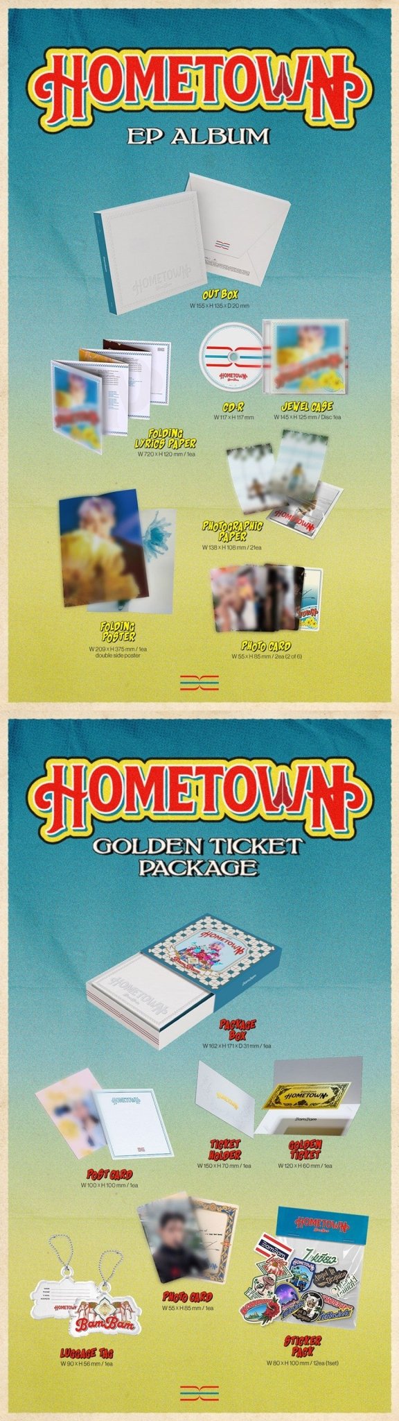 (Pre Order) Bambam - Hometown - KPop Idol