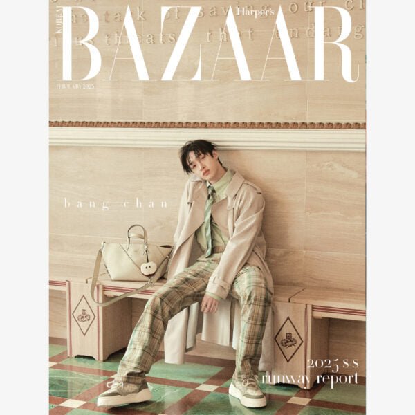 (Pre Order) Bazaar Korea Magazine 2025.2 - Bang Chan Cover - KPop Idol