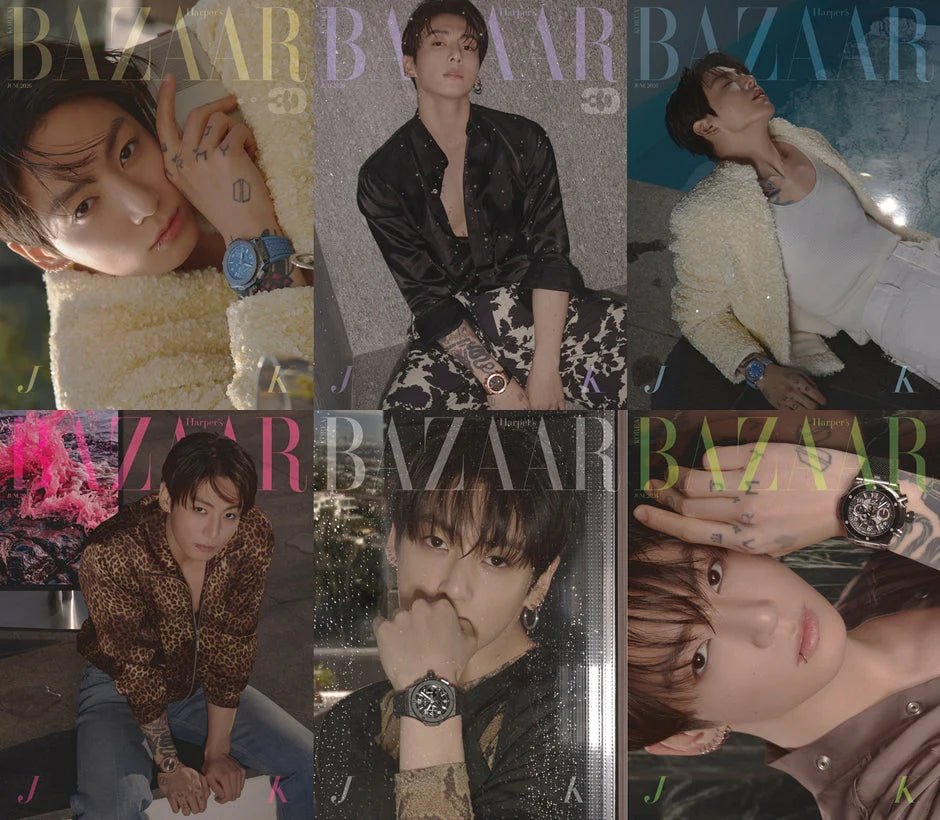 (Pre Order) Bazaar Korea Magazine - JUN 26. Cover - Jung Kook - KPop Idol