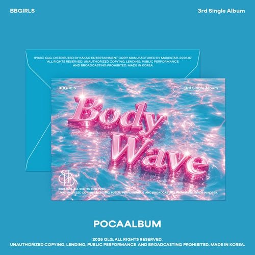 (Pre Order) BBGirls - Body Wave: Poca Album - KPop Idol
