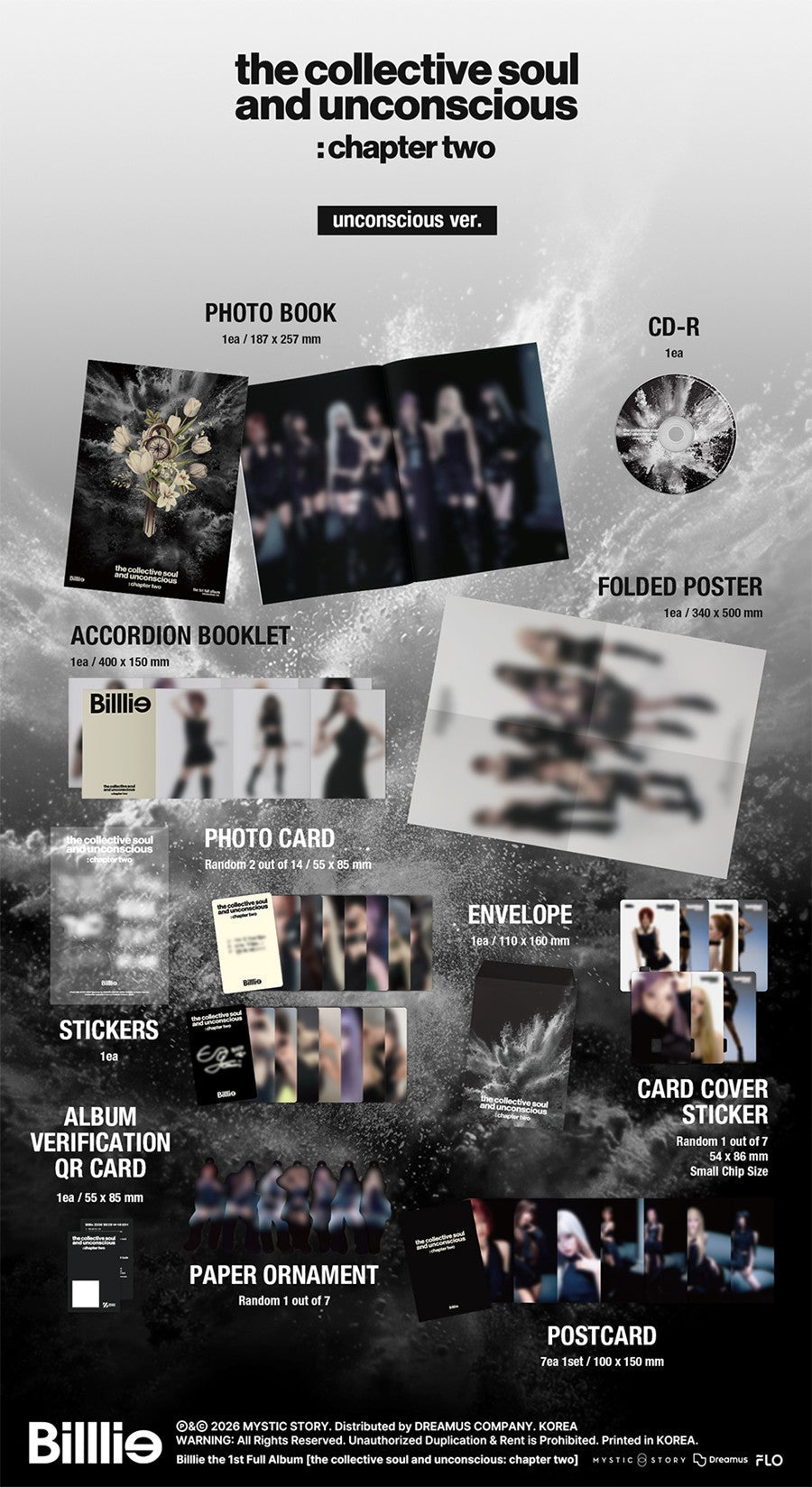 (Pre Order) Billlie - The Collective Soul and Unconscious: Chapter Two - KPop Idol