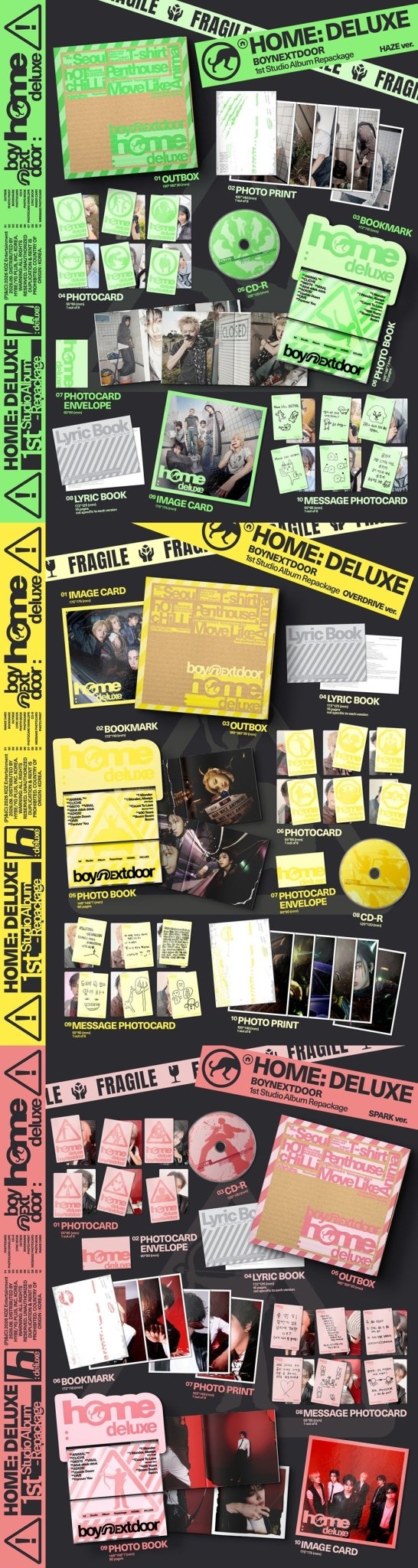 (Pre Order) BoyNextDoor - Home: Deluxe - KPop Idol