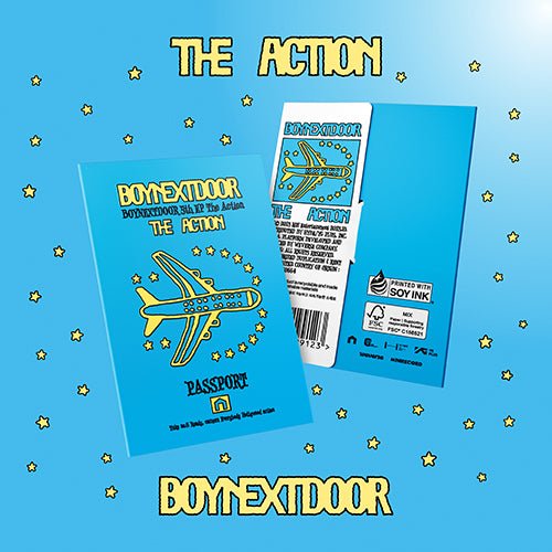 (Pre Order) BoyNextDoor - The Action Weverse Album with Weverse POB - KPop Idol